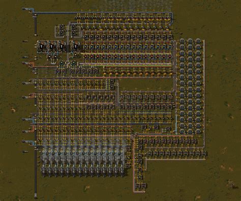 Holidays are over so full steam ahead. . Factorio starter base